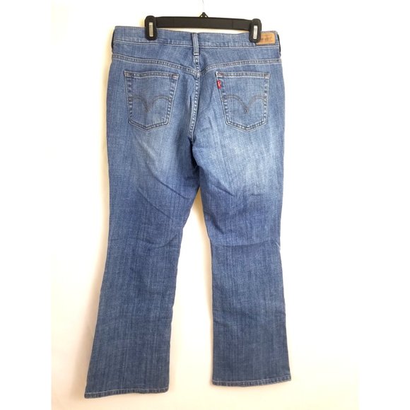 Levi's Women's Boot Cut Jeans - Blue - Picture 2 of 5